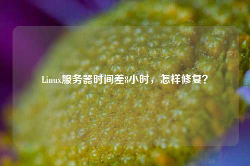 Linux服務(wù)器時(shí)間差8小時(shí)，怎樣修復(fù)？